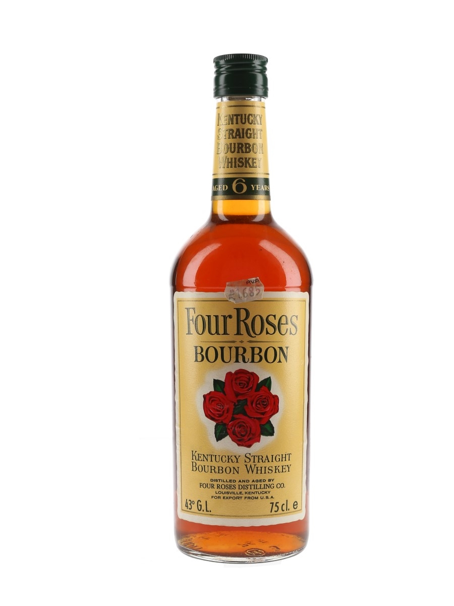 Four Roses 6 Year Old Bottled 1980s - Sandeman Coprimar 75cl / 43%