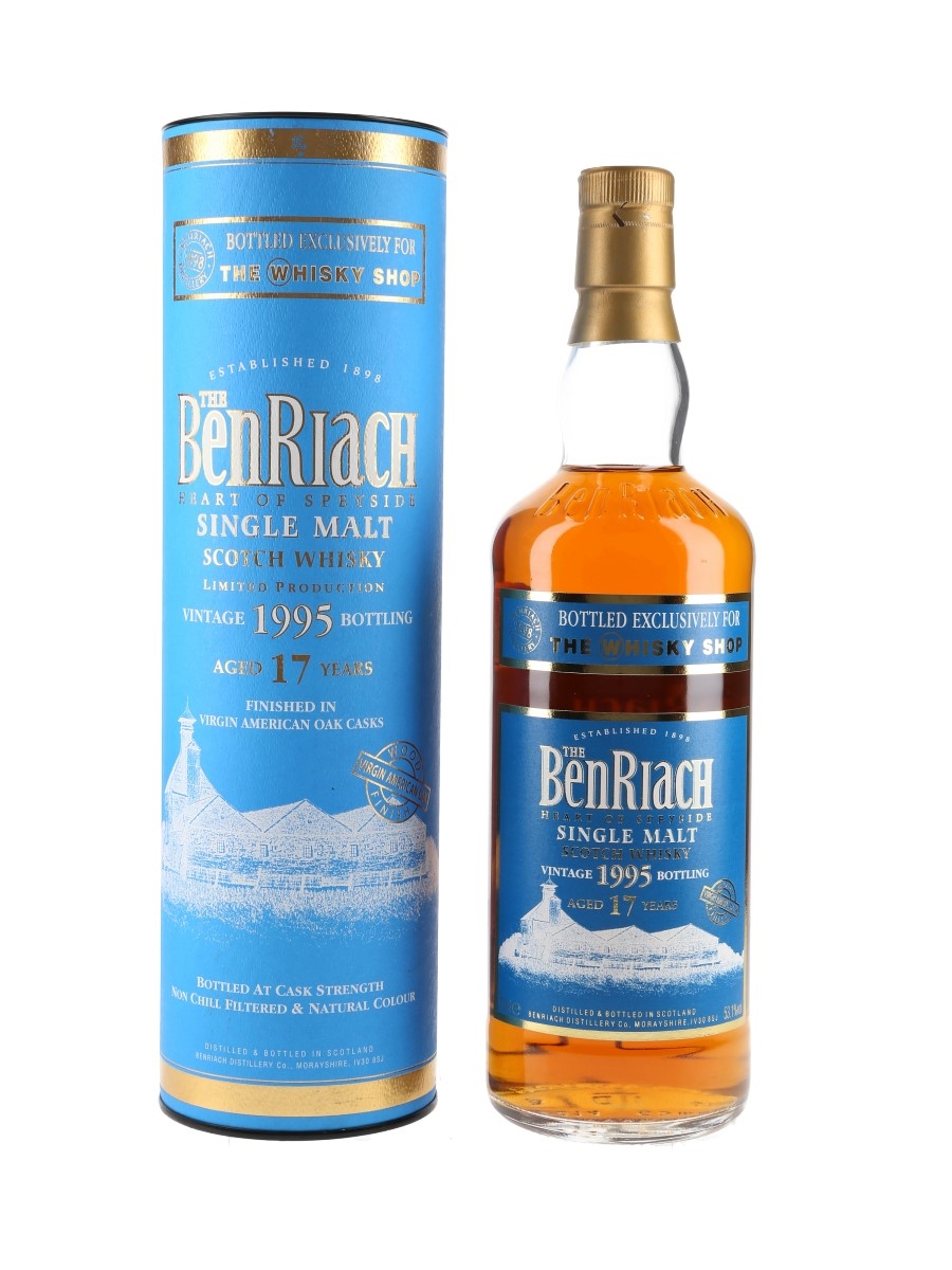 Benriach 1995 17 Year Old The Whisky Shop 70cl / 53.1%