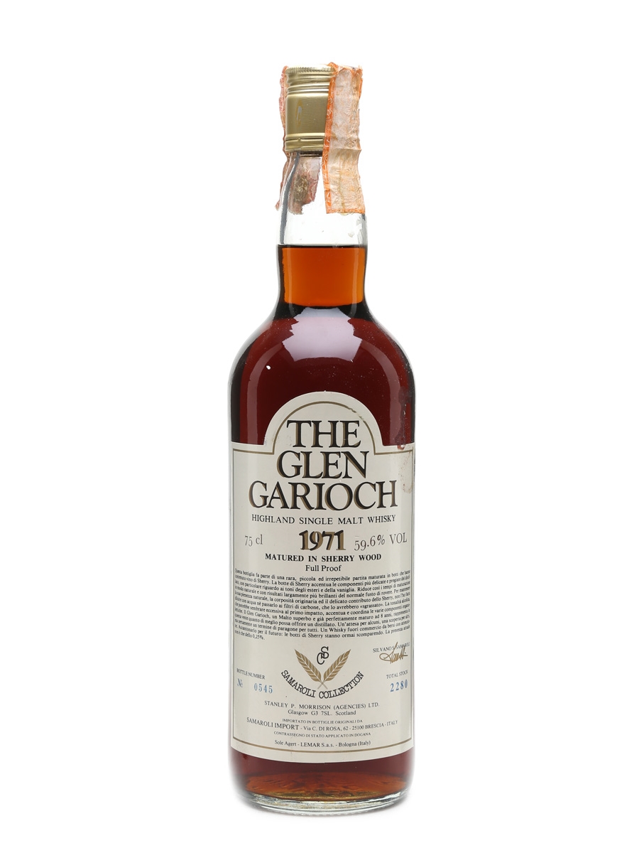 Glen Garioch 1971 Samaroli  75cl / 59.6%