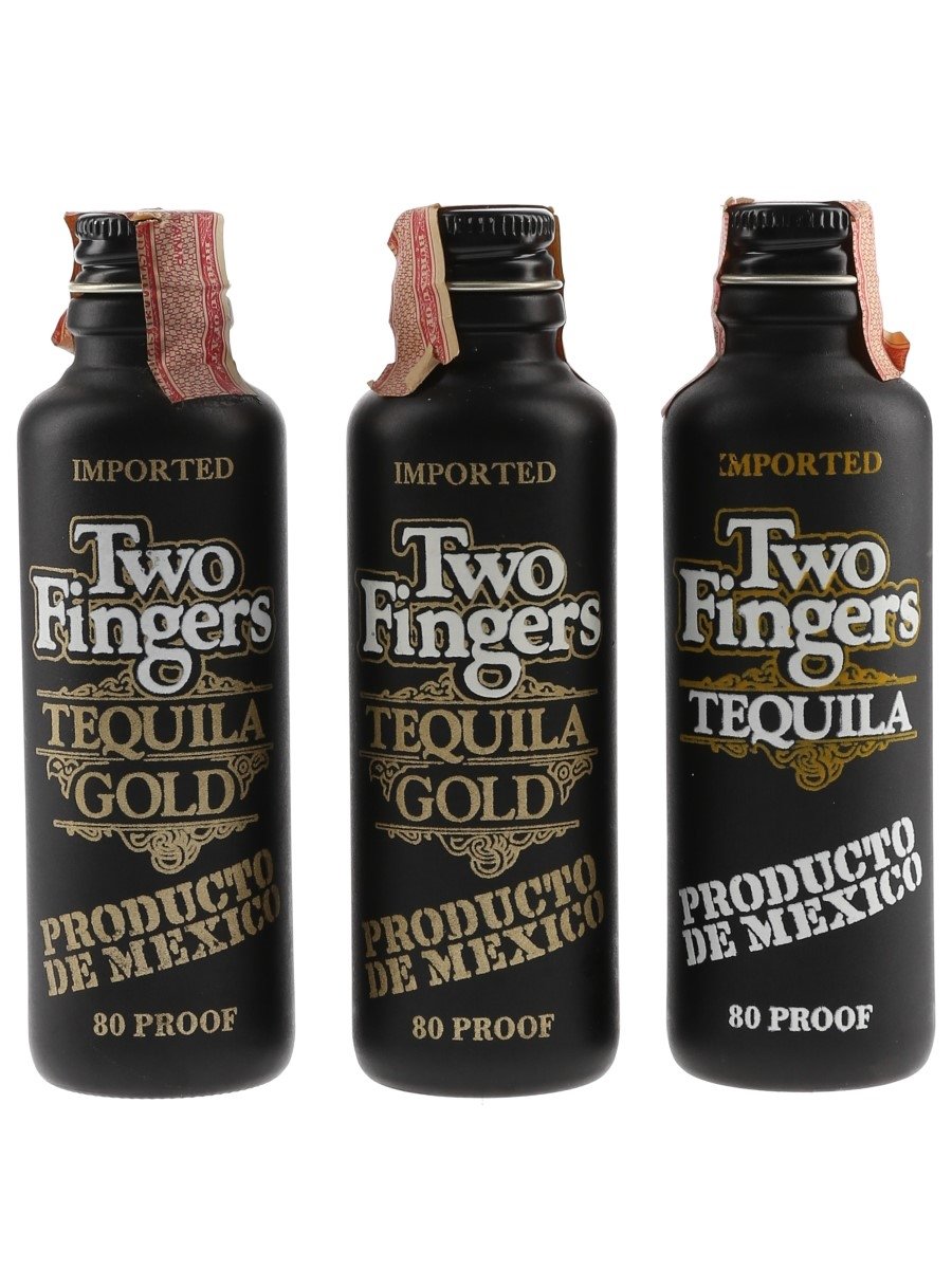 Two Fingers Tequila Gold Lot 117887 Buy Sell Tequila Online   113114 0 