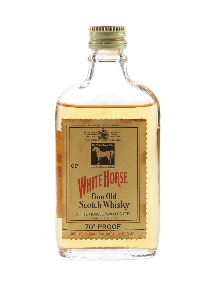 White Horse Bottled 1960s 5cl / 40%