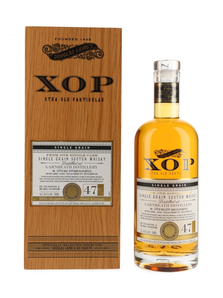 Garnheath 1974 47 Year Old XOP Bottled 2021 - Douglas Laing 70cl / 44.5%