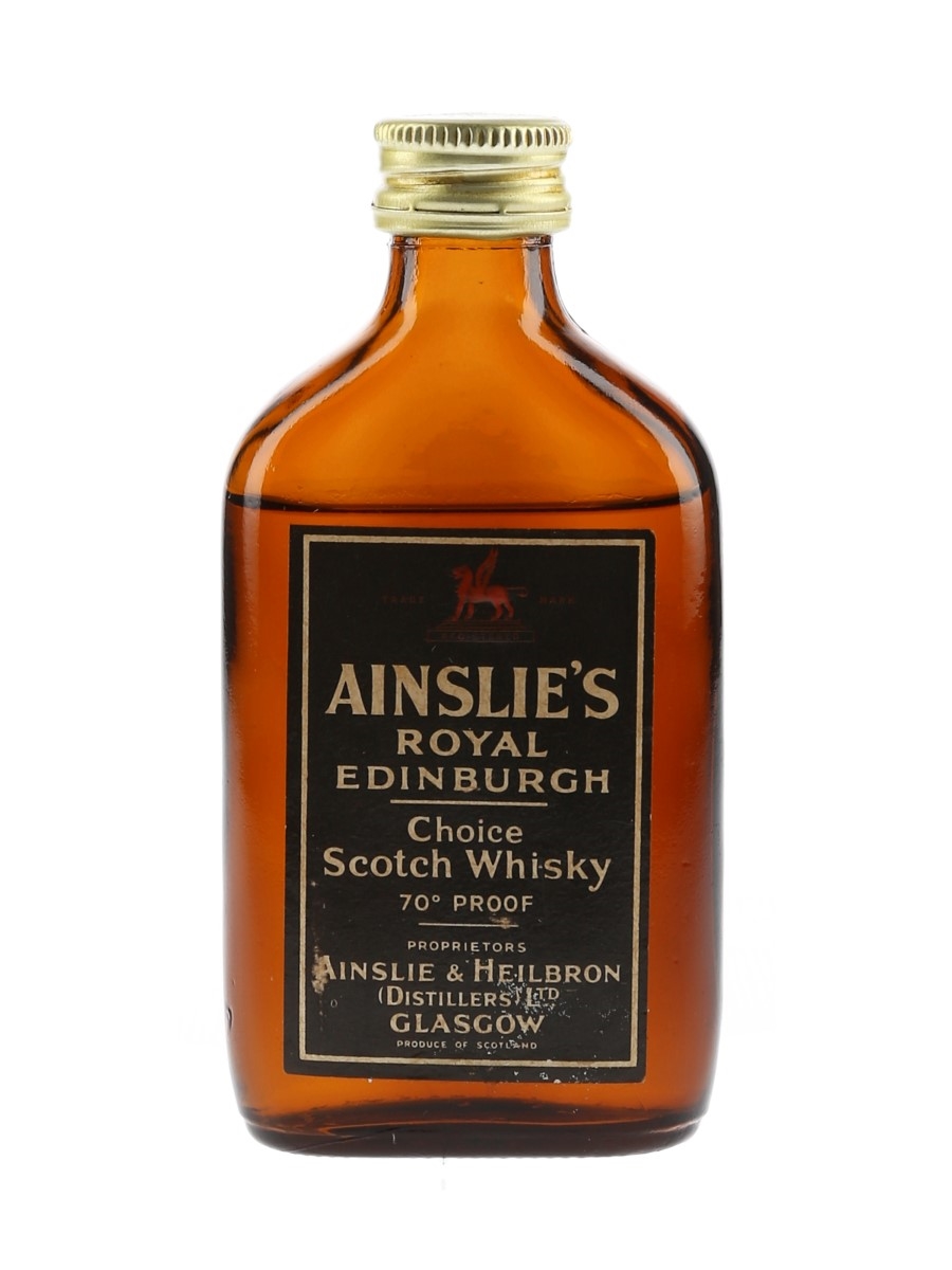Ainslie's Royal Edinburgh Bottled 1970s 5cl / 40%