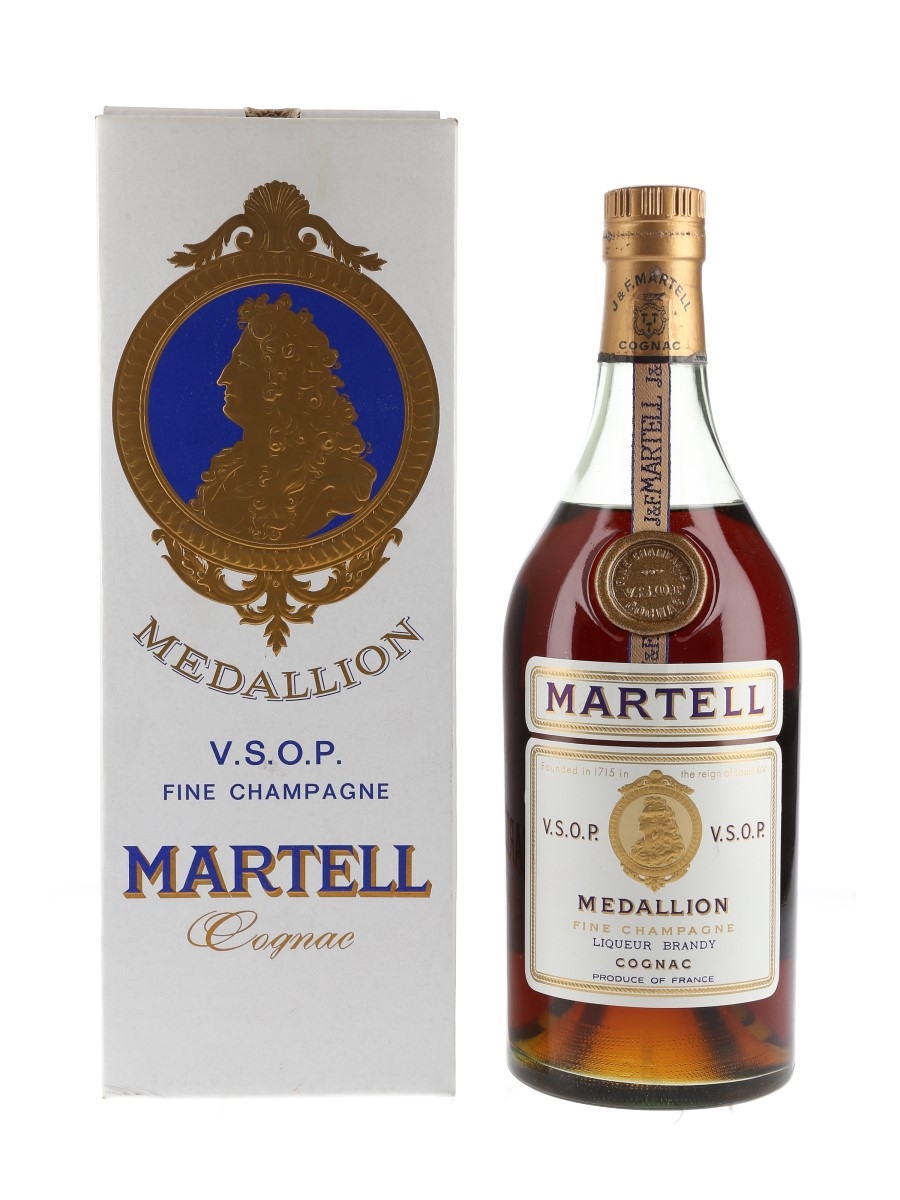 Martell Medallion VSOP Bottled 1960s - UK Release 68cl / 40%