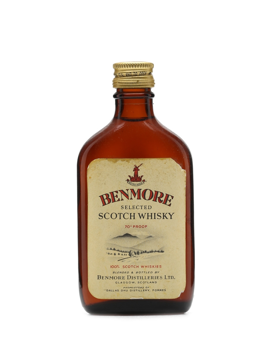 Benmore Scotch Whisky Miniature 40%