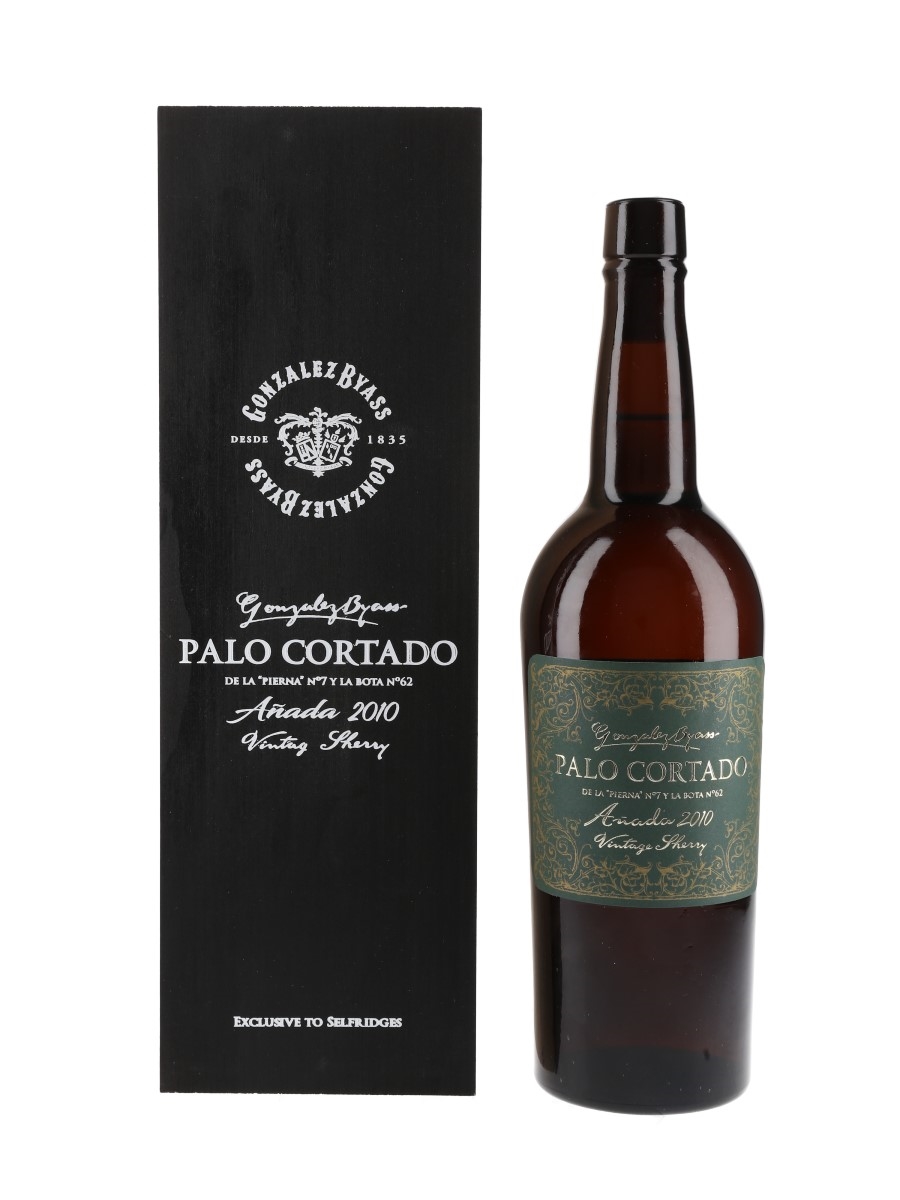 Gonzalez Byass Anada 2010 Palo Cortado Bottled 2020 - Selfridges 75cl / 19%