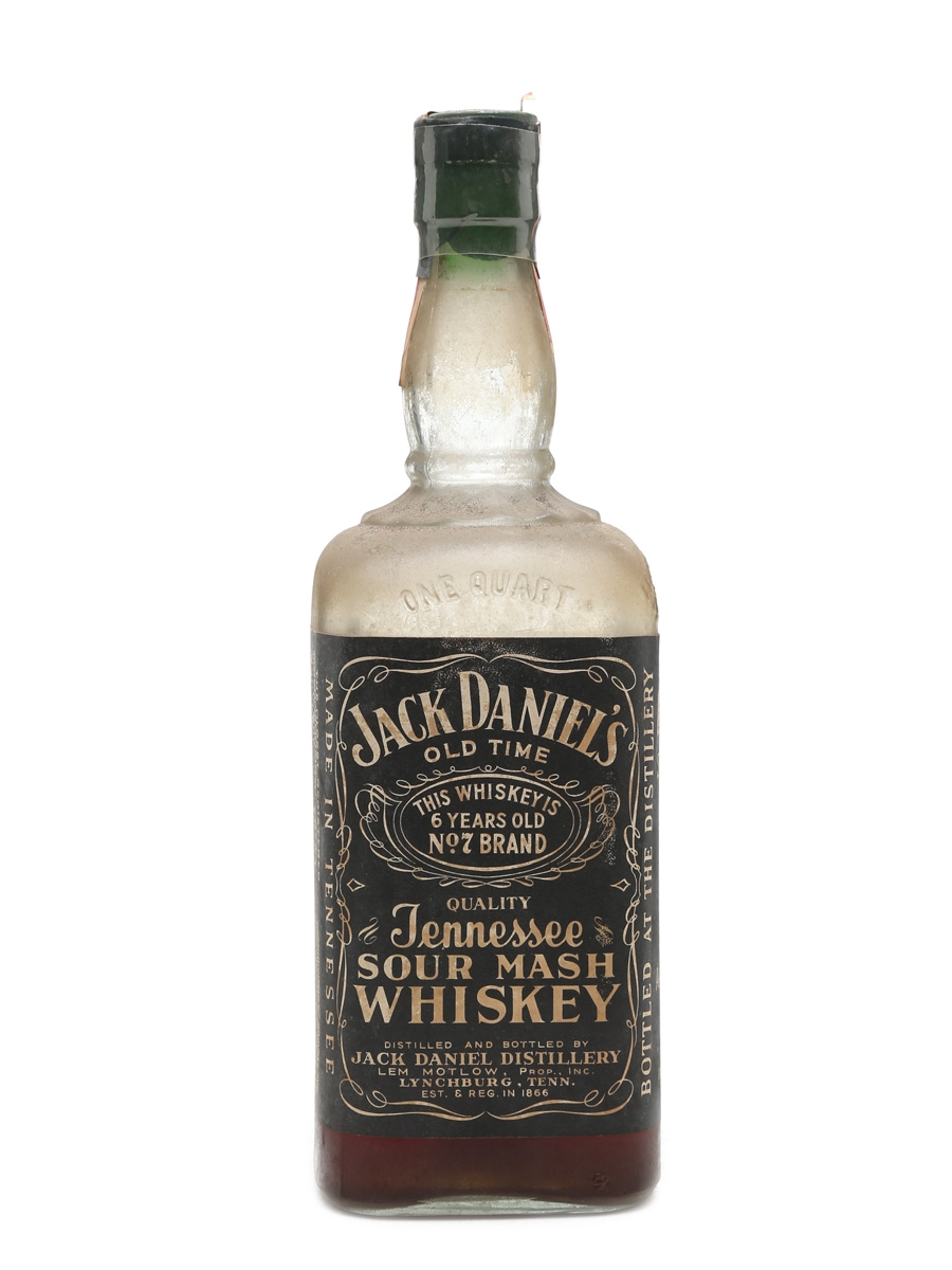Jack Daniel's 6 Year Old Bottled 1940s 108cl / 45%