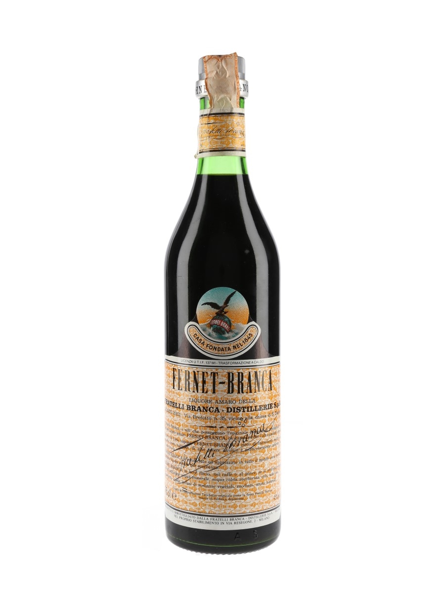 Fernet Branca Bottled 1984 75cl / 45%
