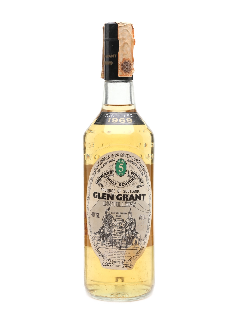 Glen Grant 1969 5 Year Old 75cl / 40%