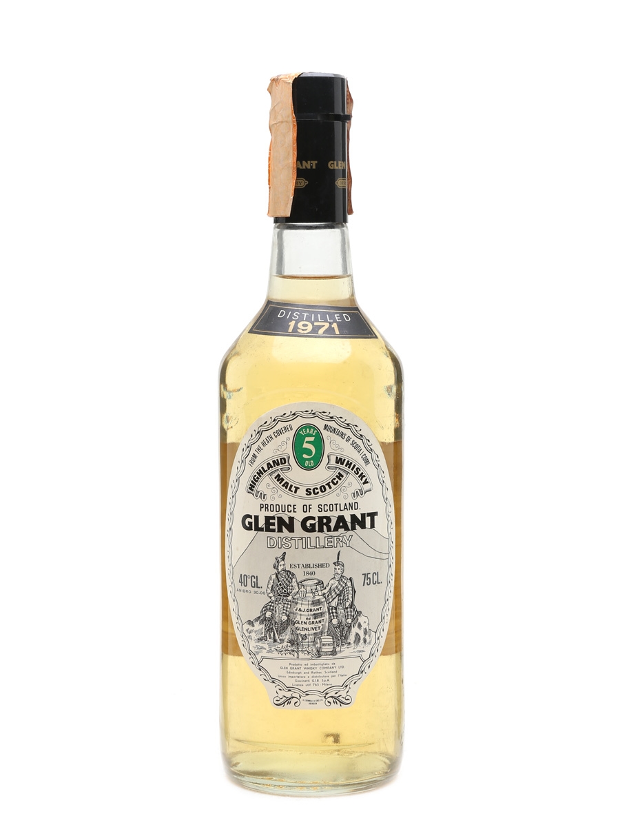 Glen Grant 1971 5 Year Old 75cl / 40%