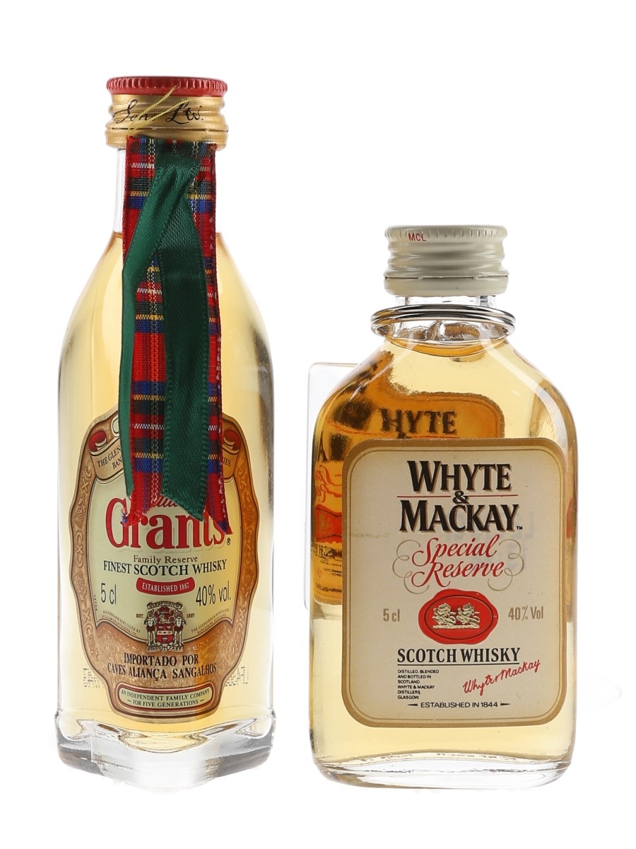 Grant's & Whyte & Makay  2 x 5cl / 40%