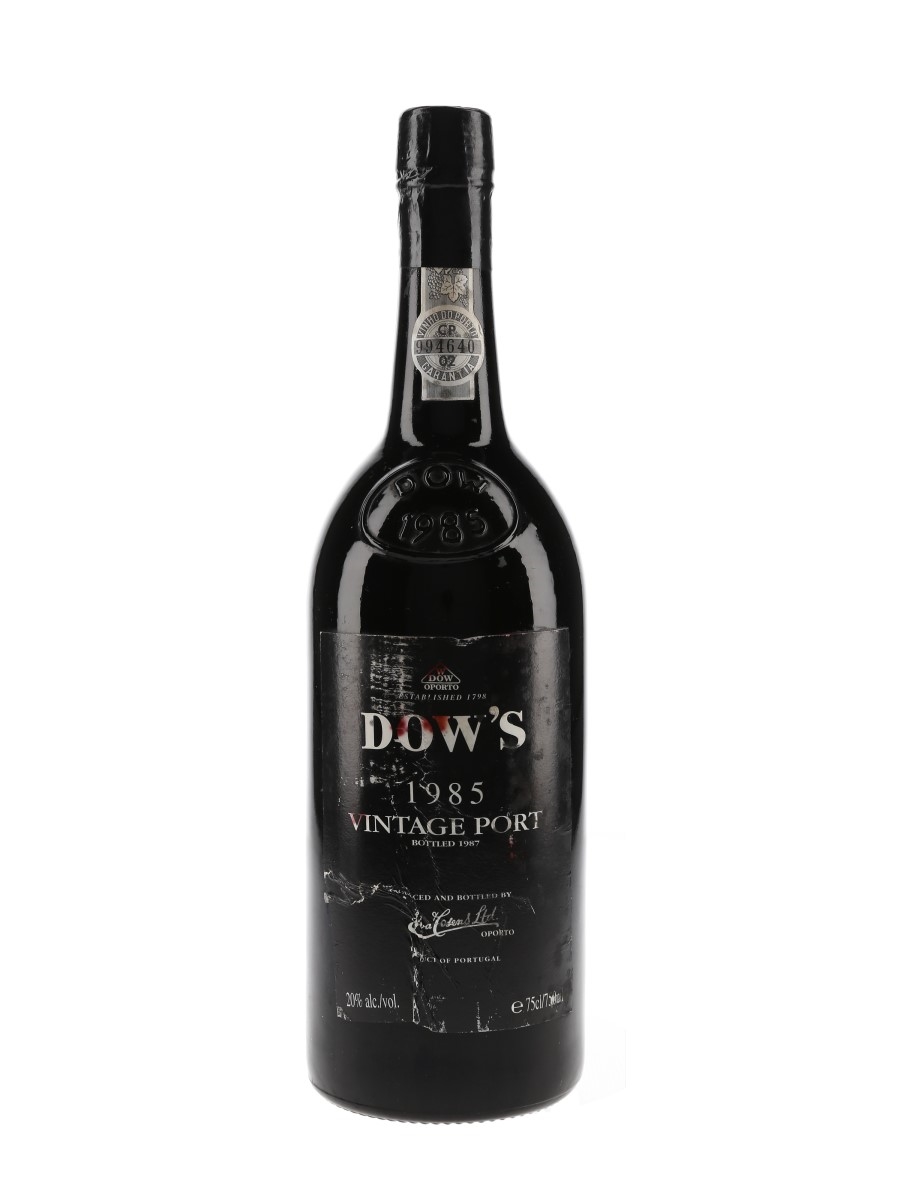 Dow's 1985 Vintage Port Bottled 1987 75cl / 20%