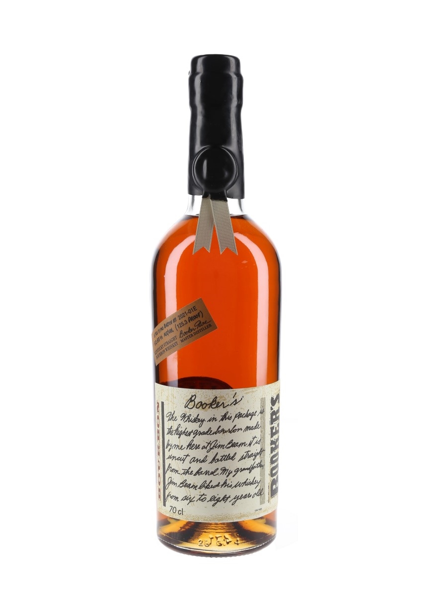 Booker's Bourbon 6 Year Old Batch No. 2021-01E 70cl / 62.65%