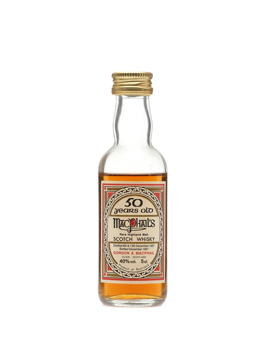 MacPhail's 50 Years Old Distilled 1937 Miniature