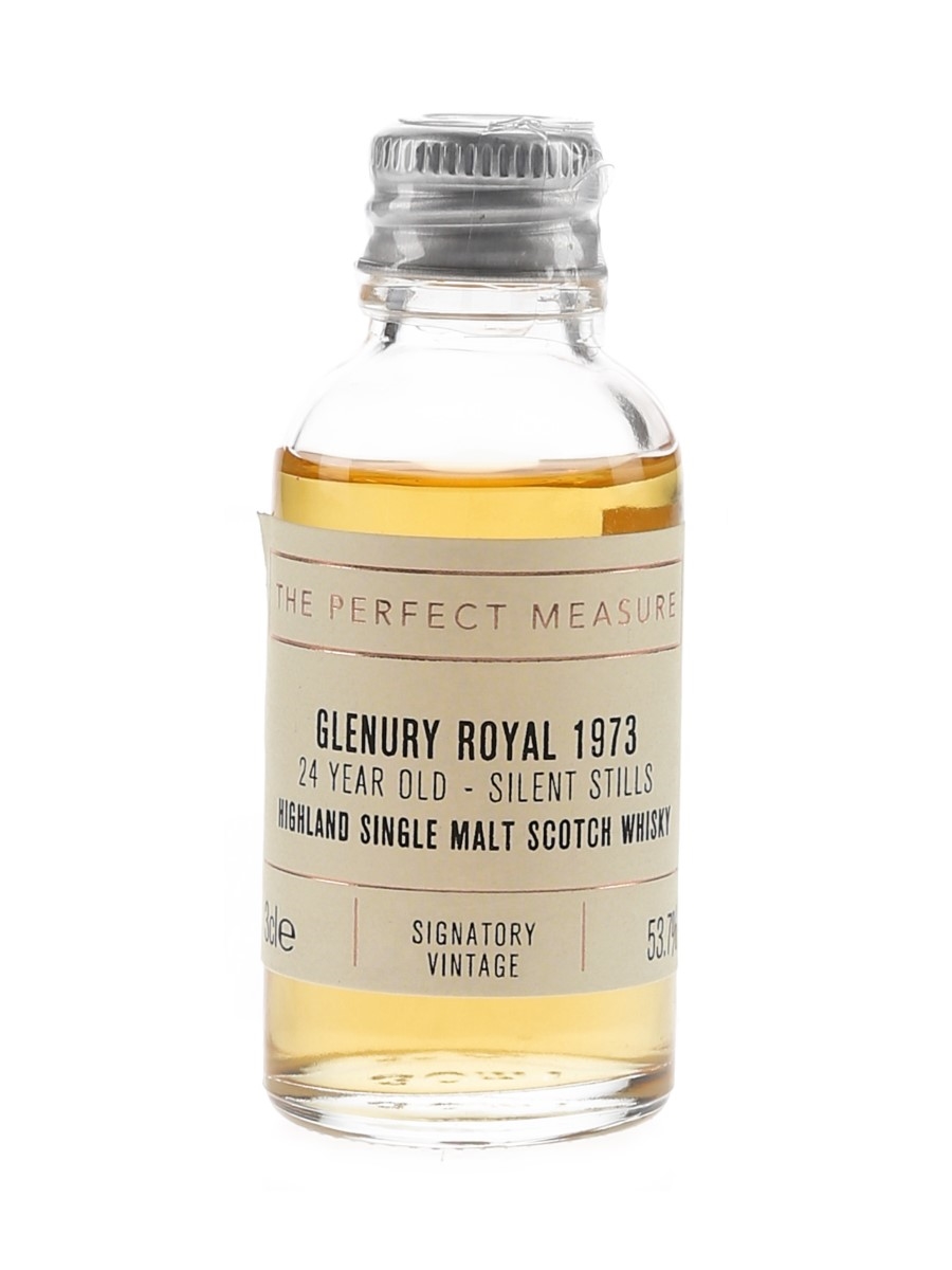 Glenury Royal 1973 24 Year Old Signatory Vintage The Whisky Exchange - The Perfect Measure 3cl / 53.7%