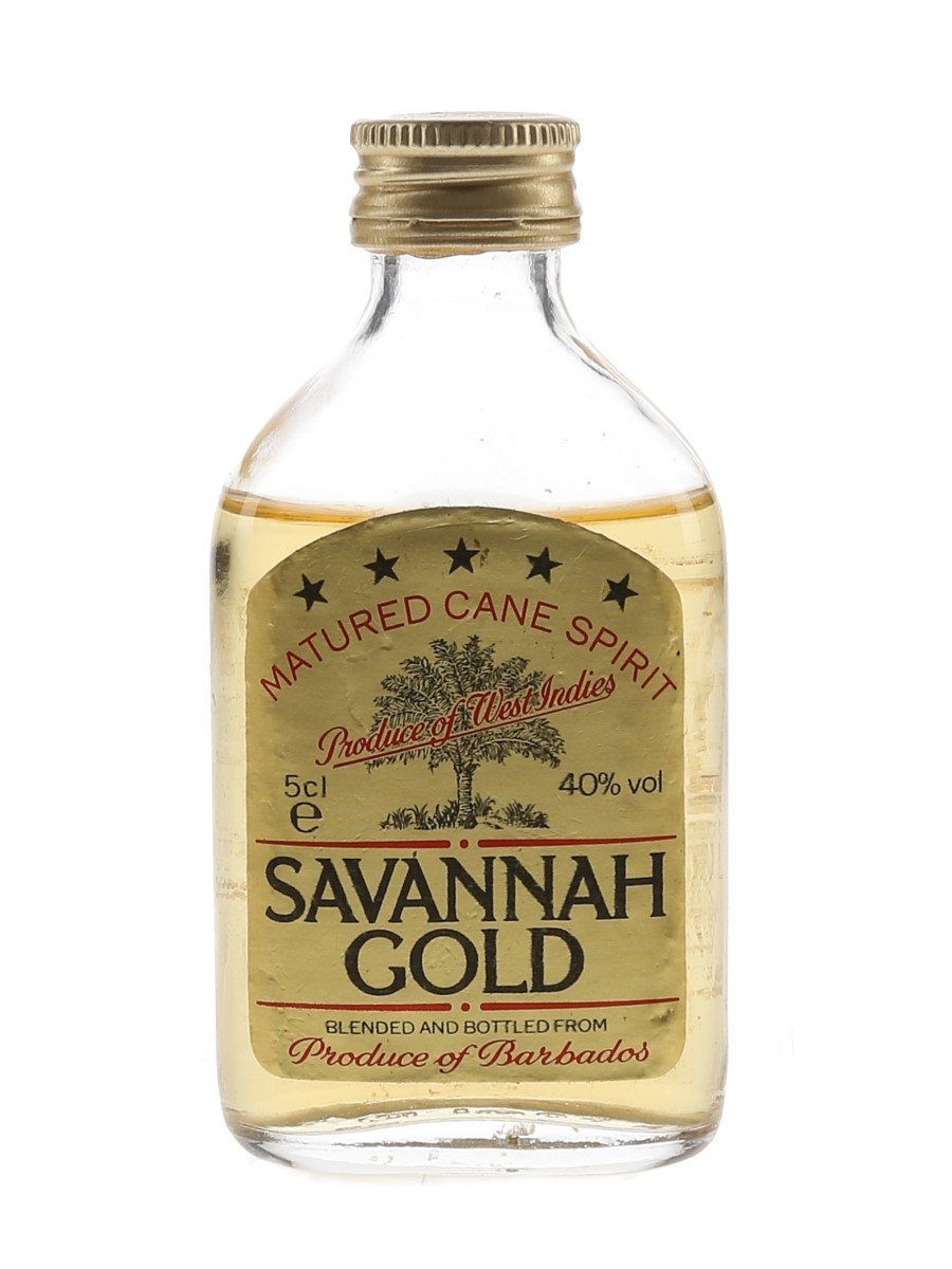 Savannah Gold Bottled 1970s-1980s 5cl / 40%