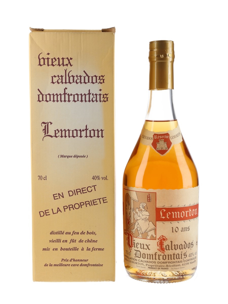 Lemorton 10 Year Old Vieux Calvados Du Domfrontais  70cl / 40%