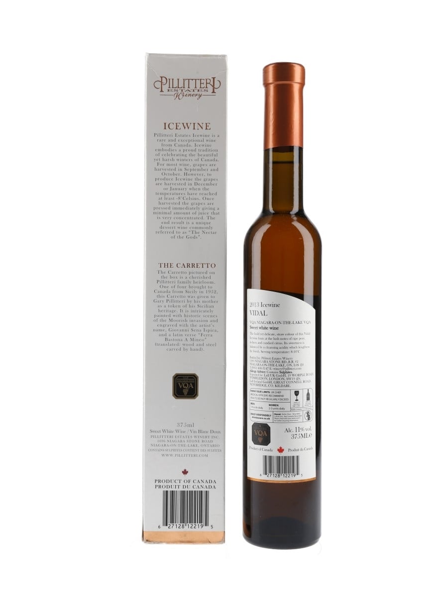 Pillitteri Riesling Icewine 2013 - Lot 115596 - Buy/Sell Fortified