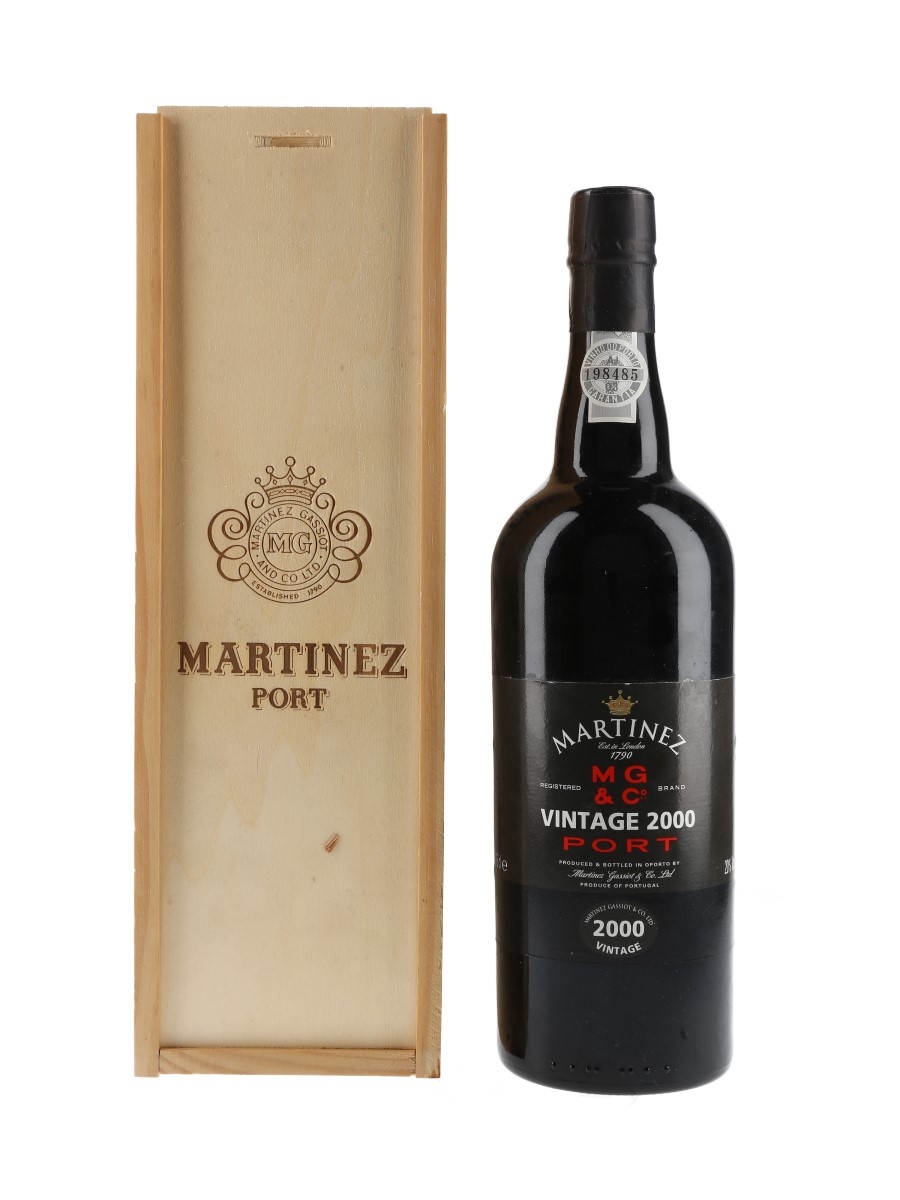 Martinez 2000 Vintage Port  75cl / 20%