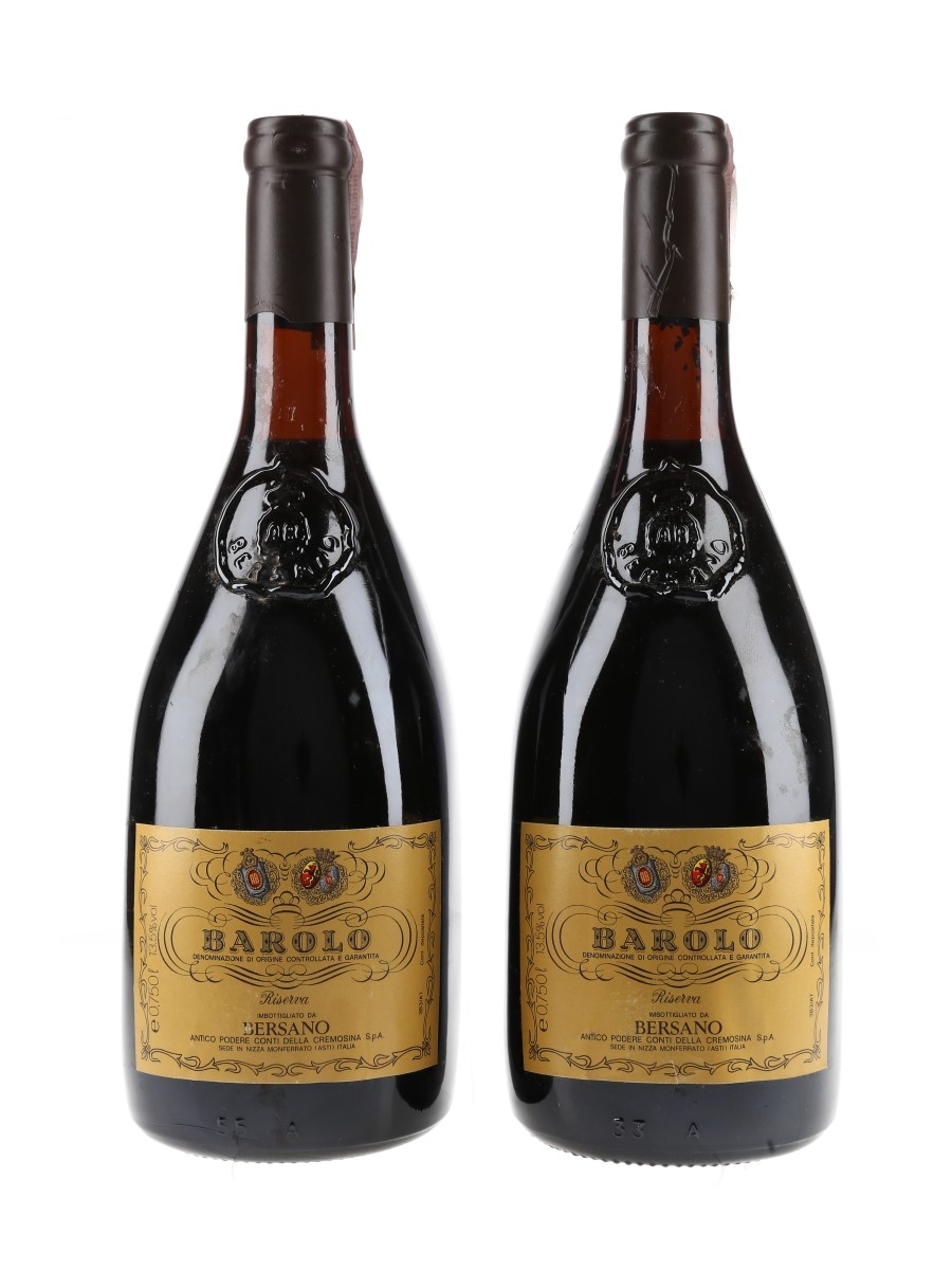 Bersano Barolo Riserva 1985 - Lot 115696 - Buy/Sell Italian Wine