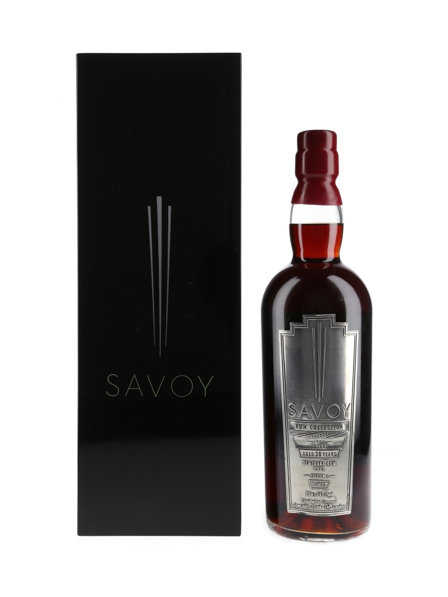 Demerara Rum 1975 38 Year Old Edition 1 The Savoy Rum Collection - One of 32 Bottles 70cl / 43.1%