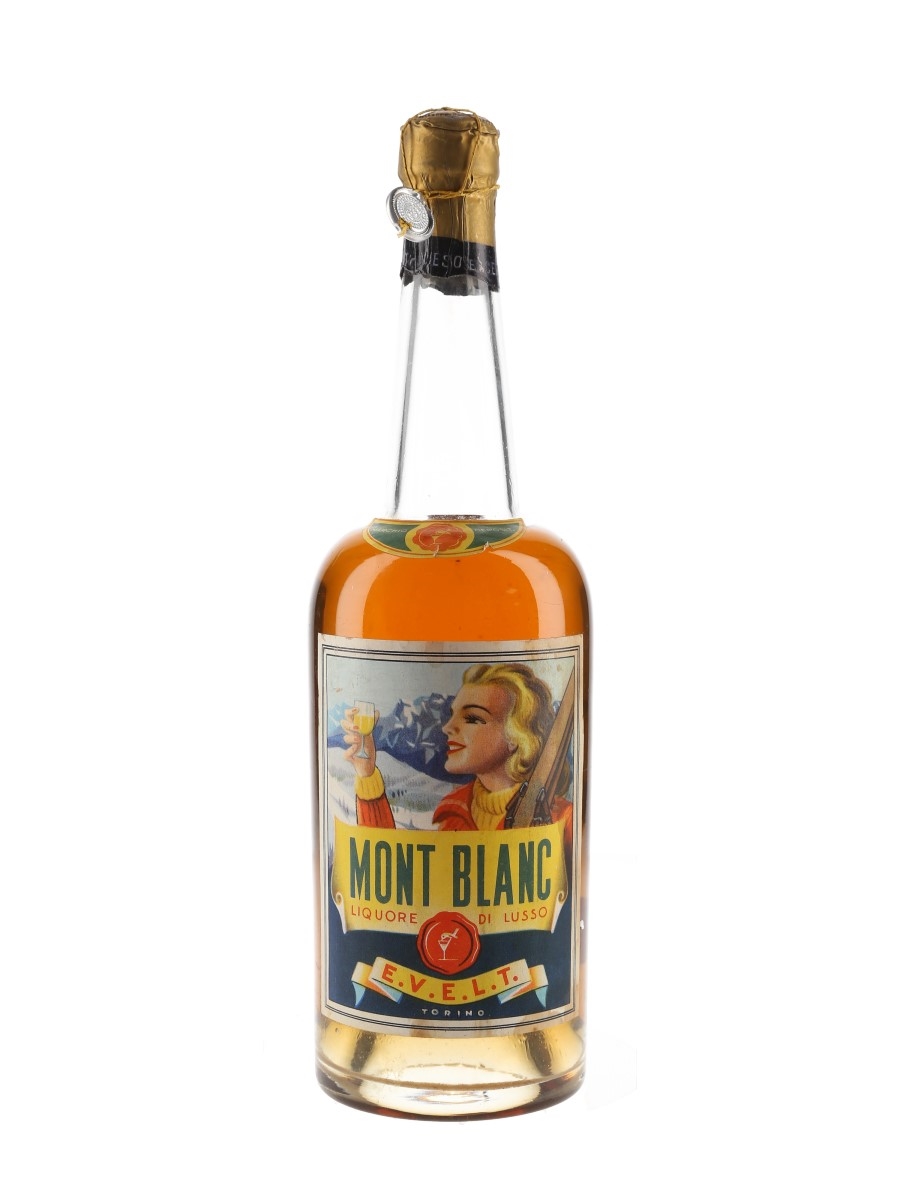 Mont Blanc Liquore Di Lusso Bottled 1940s-1950s 75cl / 40%