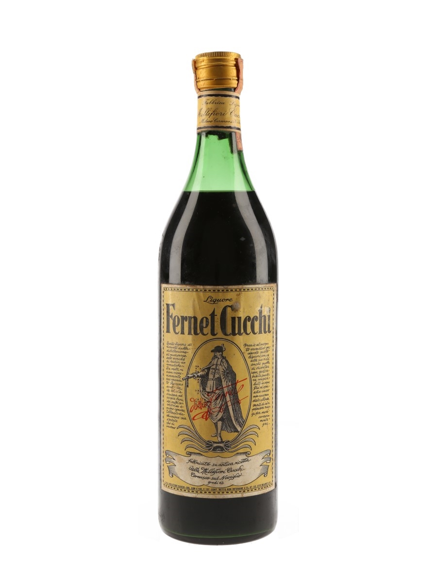 Fernet Cucchi Bottled 1960s 97cl / 43%