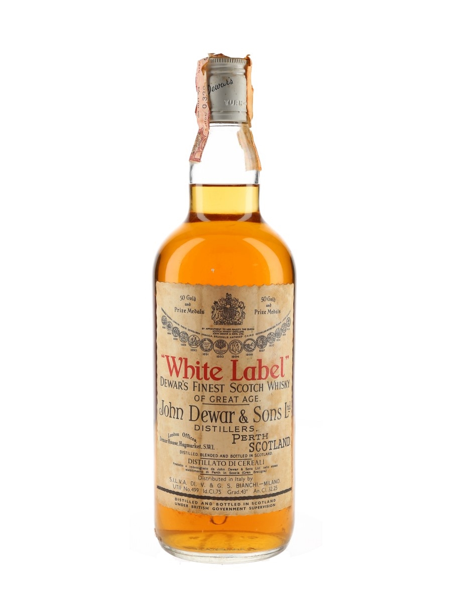 Dewar's White Label Bottled 1960s 75cl / 43%