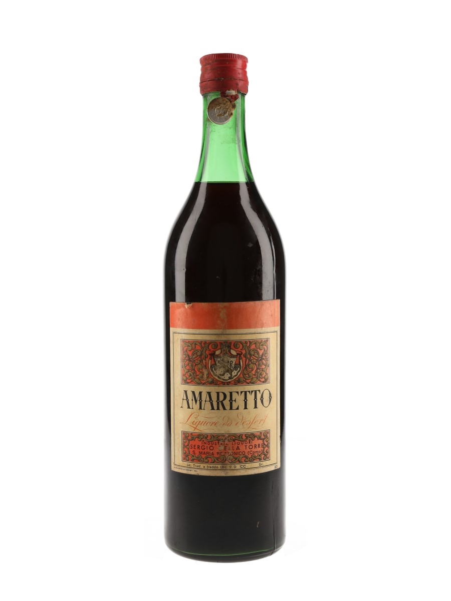 Sergio Delle Torre Amaretto Bottled 1950s 100cl / 21%