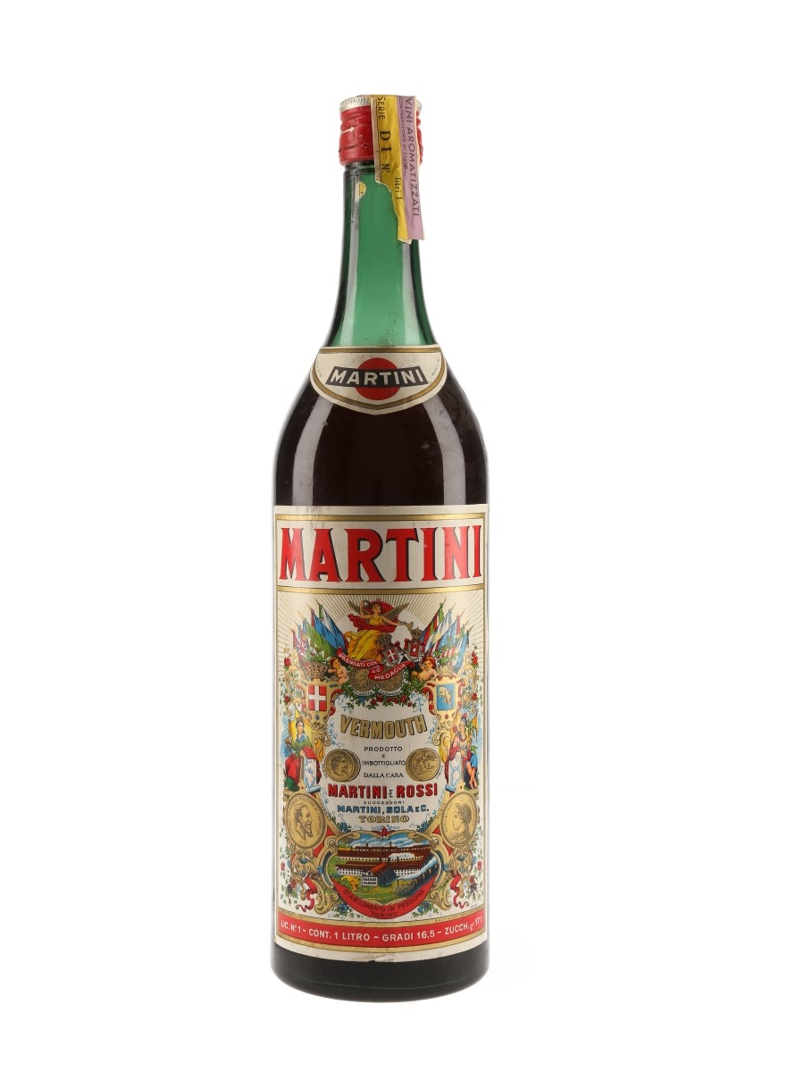 Martini Vermouth Bottled 1960s 100cl / 16.5%