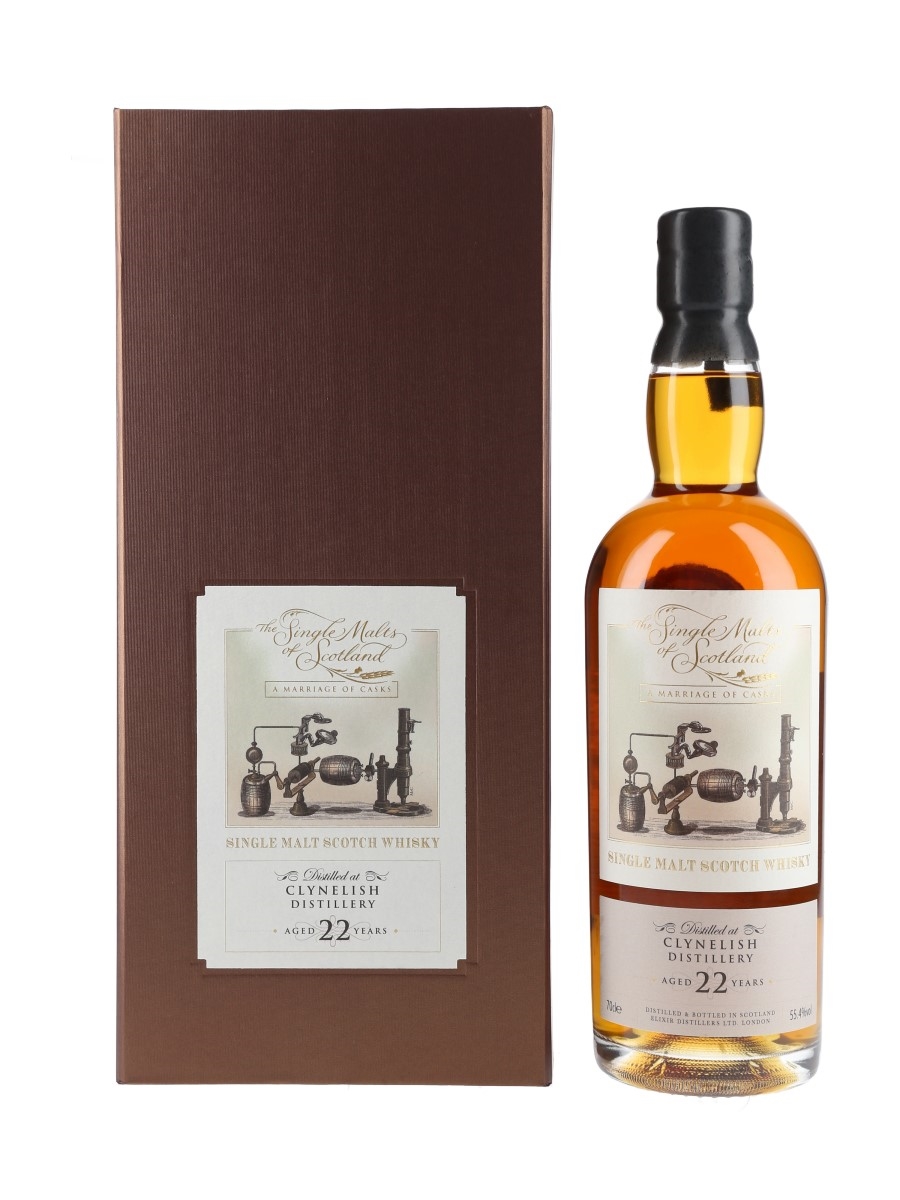 Clynelish 22 Year Old A Marriage of Casks The Single Malts of Scotland - Elixir Distillers 70cl / 55.4%