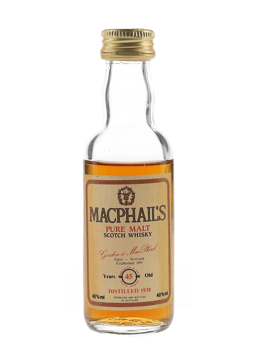 MacPhail's 1938 45 Year Old - Lot 117350 - Buy/Sell Highland