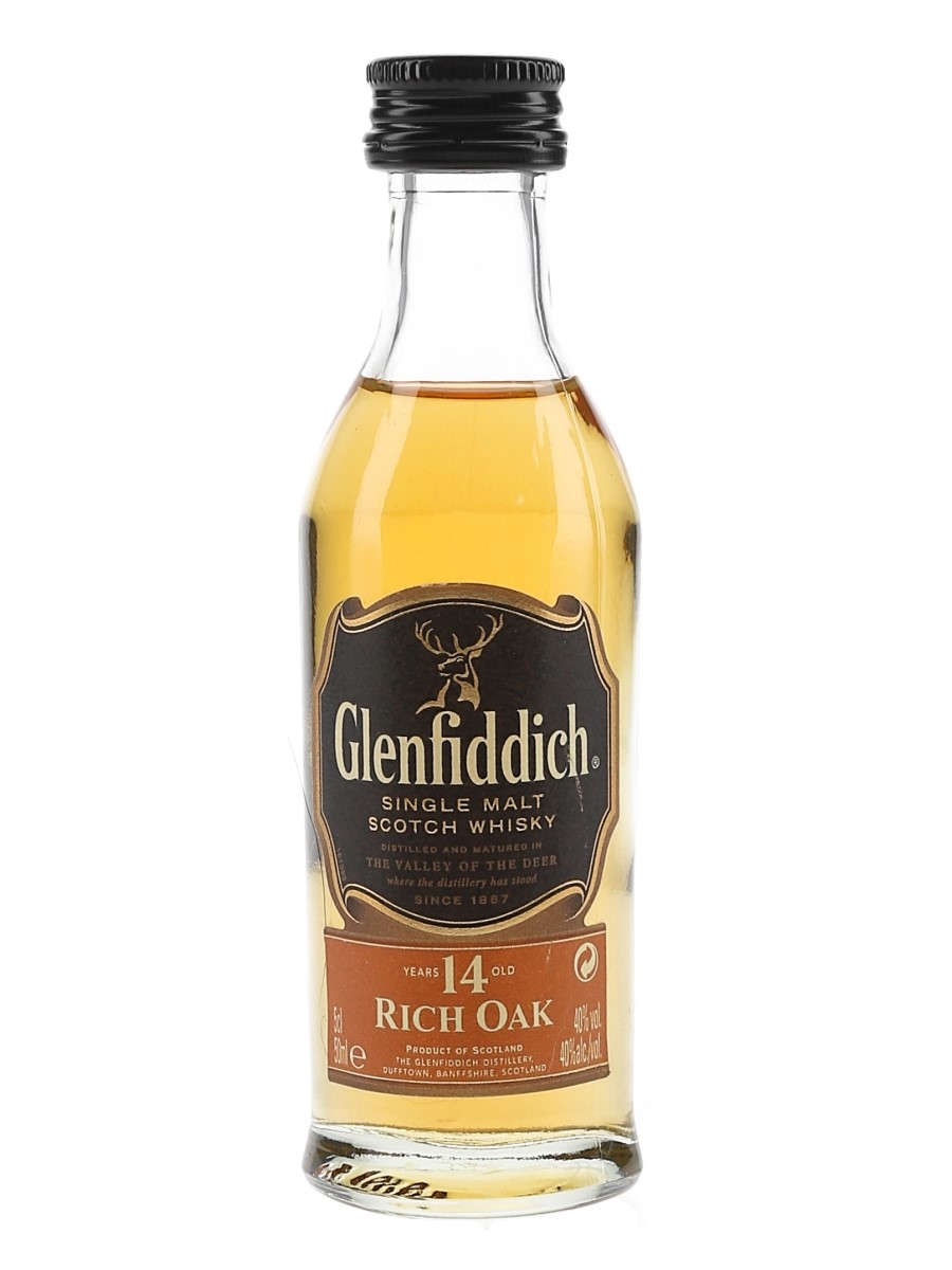Glenfiddich 14 Year Old Rich Oak  5cl / 40%