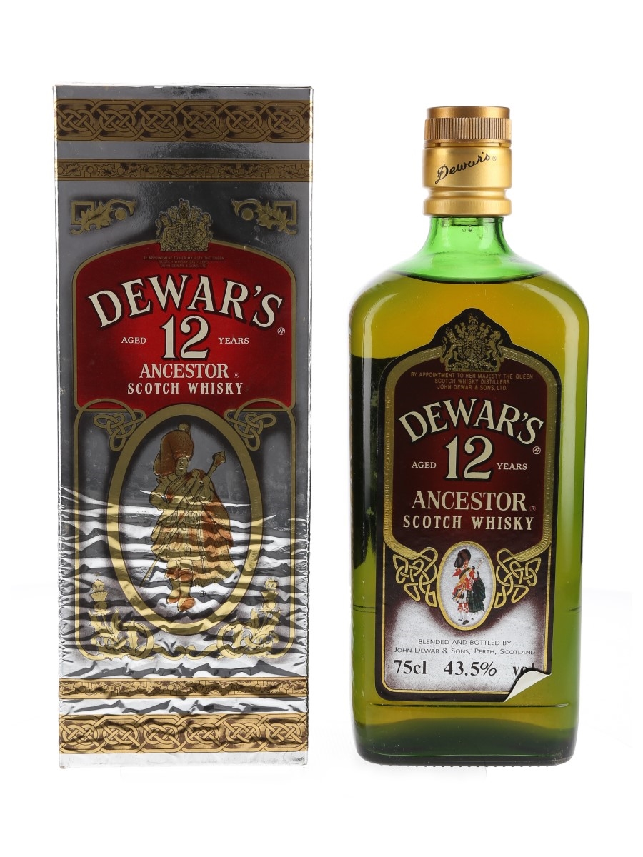 Dewar's Ancestor 12 Year Old Bottled 1980s 75cl / 43.5%