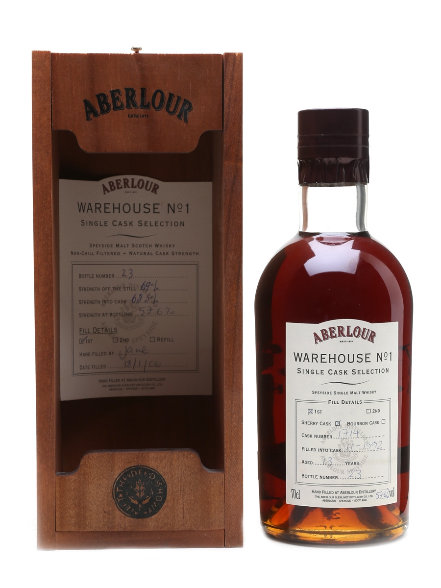 Aberlour 13 Year Old Single Cask Selection Warehouse No.1 70cl / 57.6%