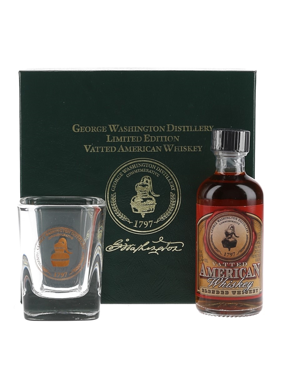 Washington Vatted American Whiskey Glass Set 5cl / 60.6%