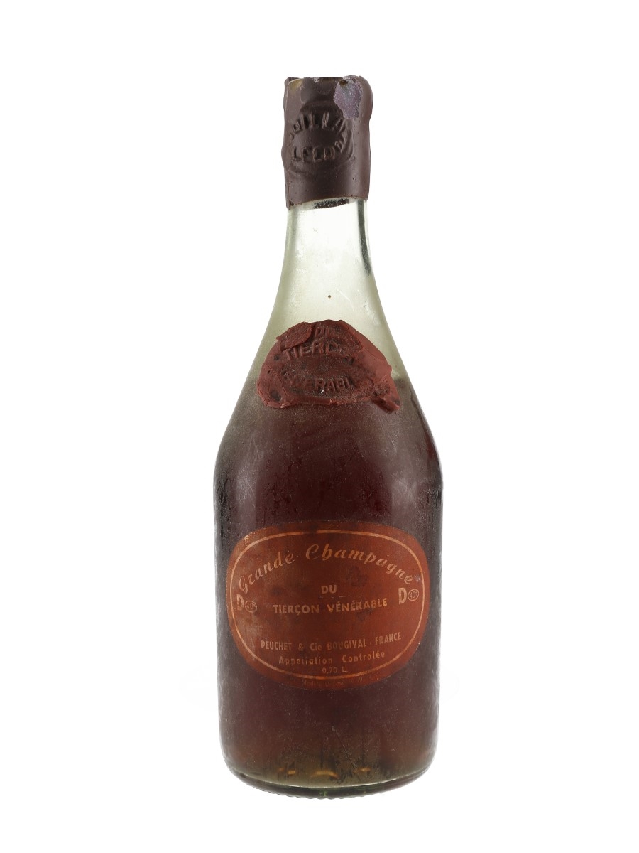 Peuchet Grande Champagne Du Tiercon Venerable Bottled 1970s 70cl / 40%