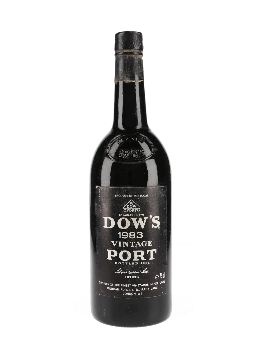 Dow's 1983 Vintage Port Bottled 1985 75cl