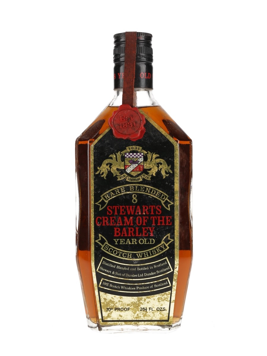 Stewarts Cream Of The Barley 8 Year Old - Lot 118834 - Buy