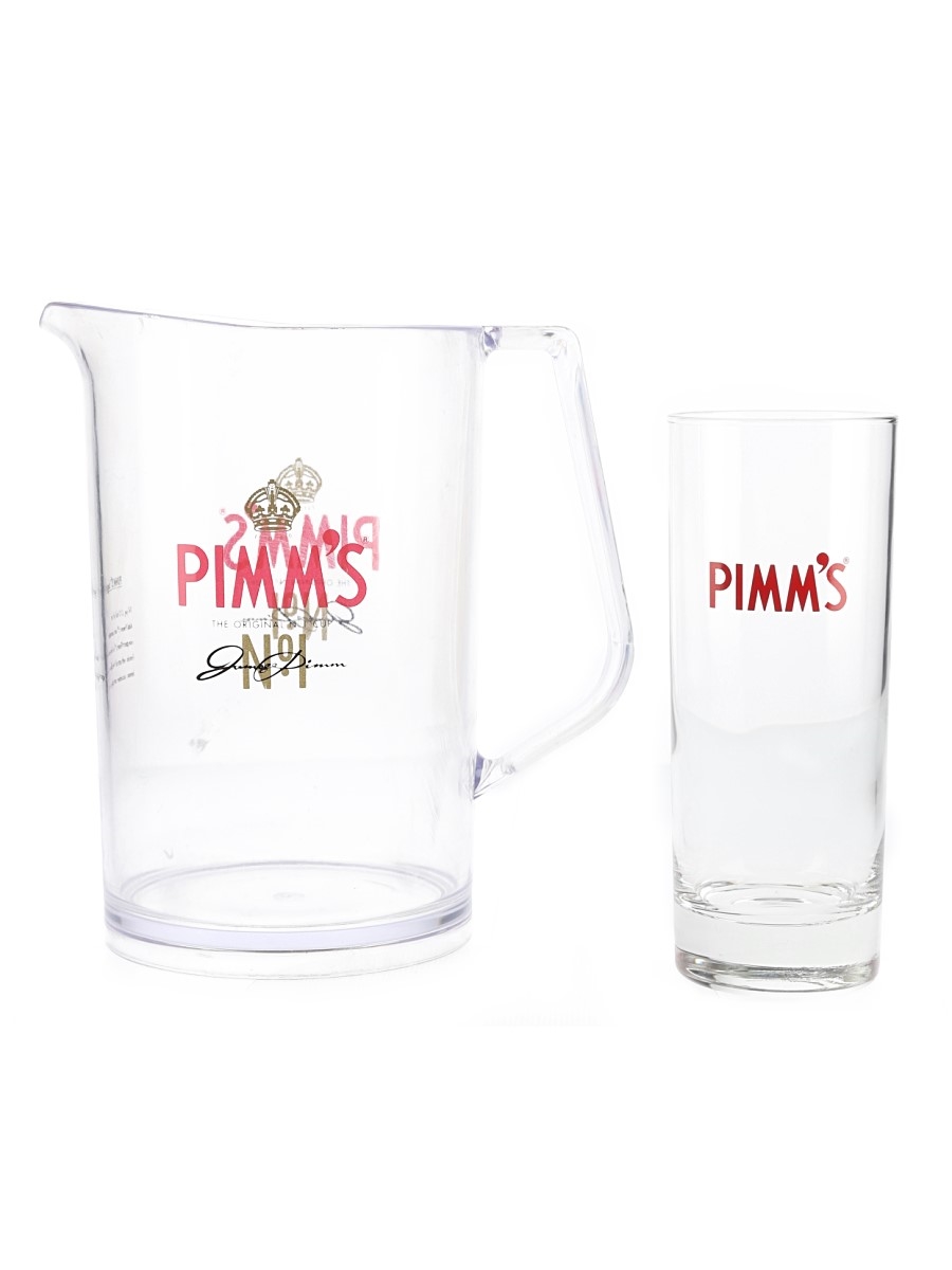 Pimm's Jug & Glass  18.2cm  & 15.5cm