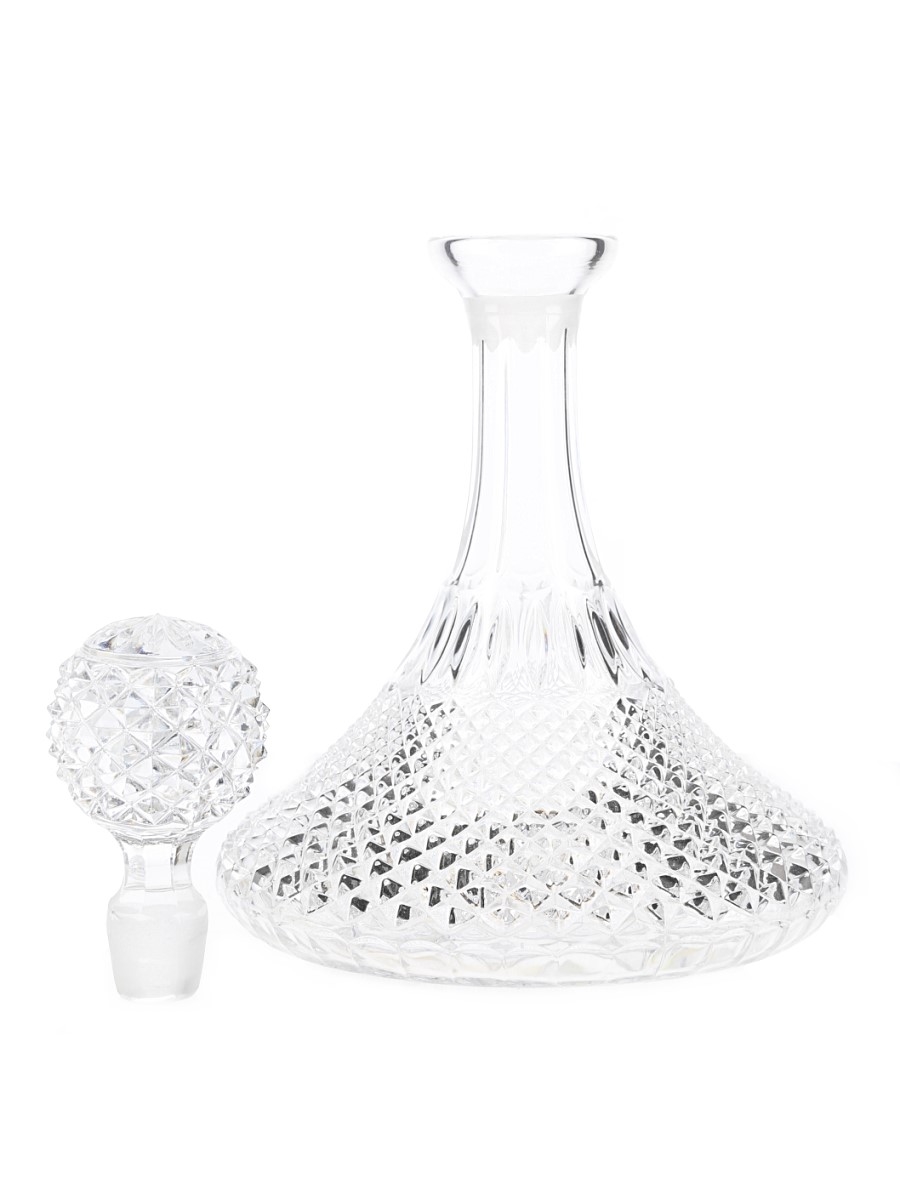 Crystal Whisky Decanter  24cm Tall