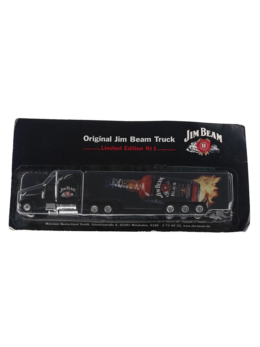 Jim Beam Original Truck Limited Edition No 1 Grell Werbemittel 23cm x 4.5cm x 2.5cm