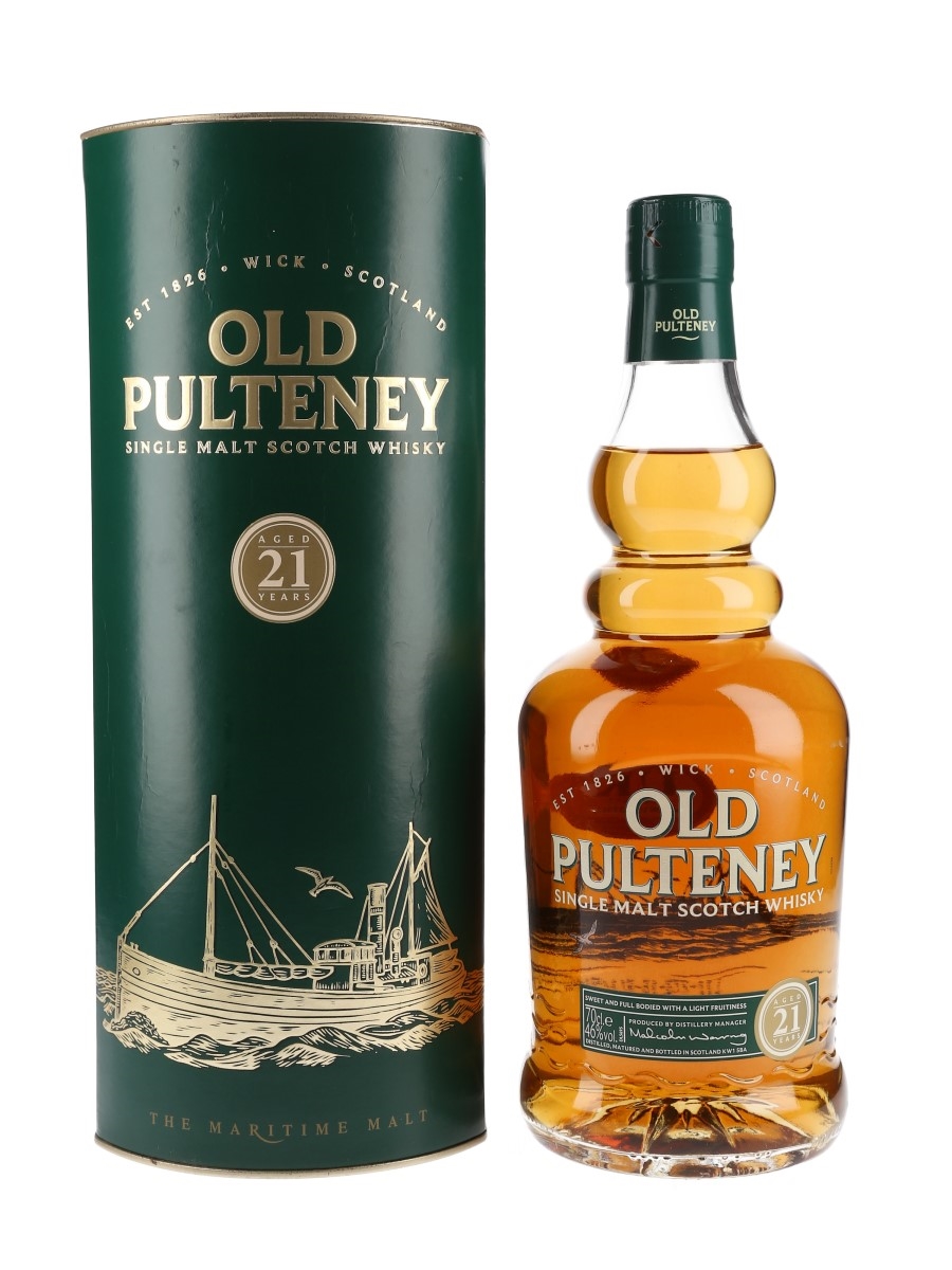 Old Pulteney 21 Year Old - Lot 116049 - Buy/Sell Highland Whisky
