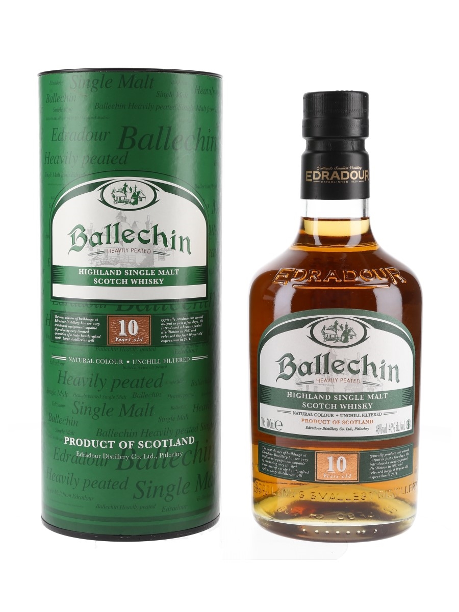 Edradour Ballechin 10 Year Old Bottled 2014 70cl / 46%