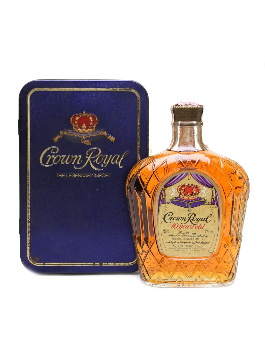 Crown Royal 10 Year Old 1981  75cl / 40%