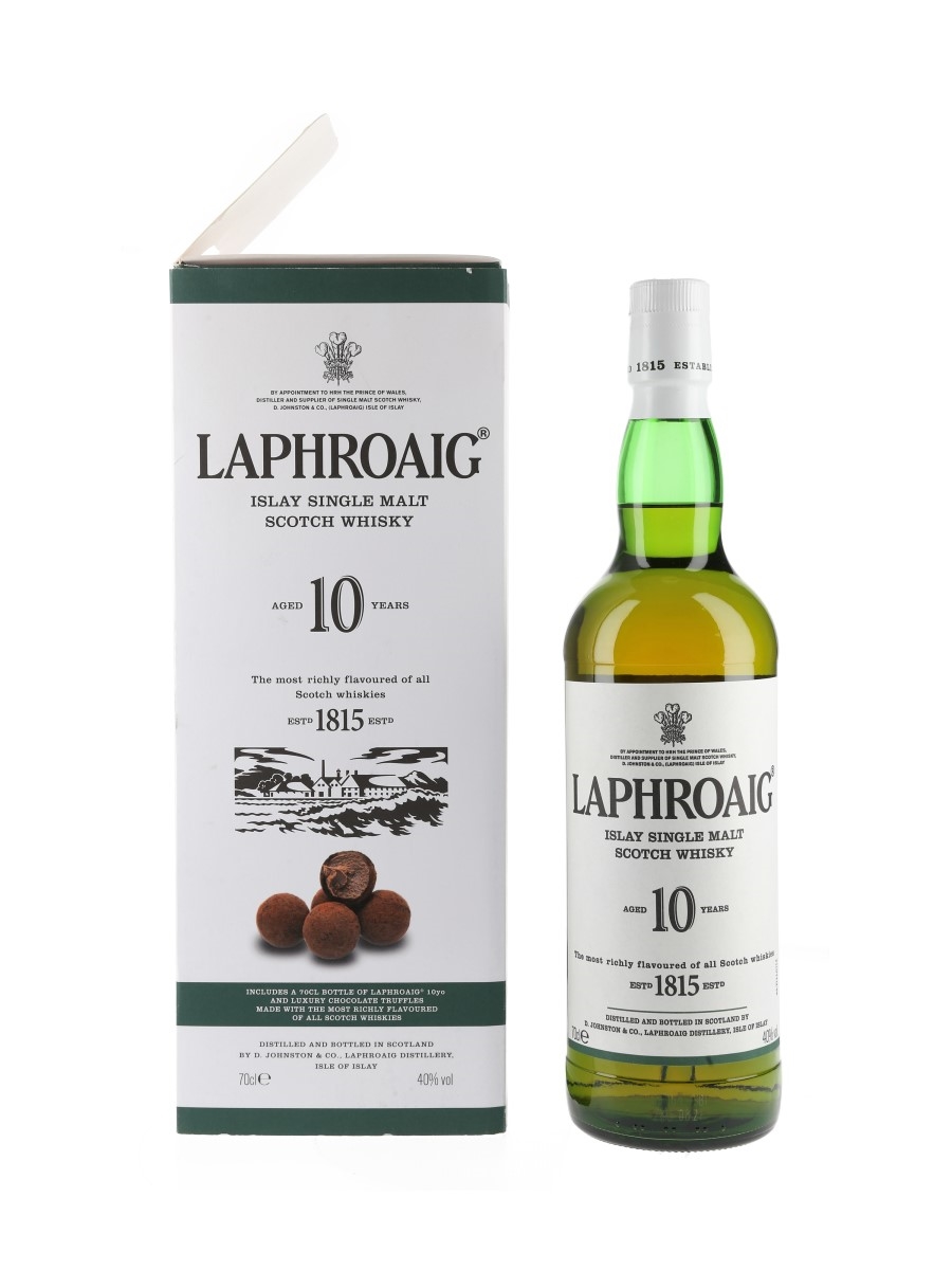 Laphroaig 10 Year Old With Truffles  70cl / 40%
