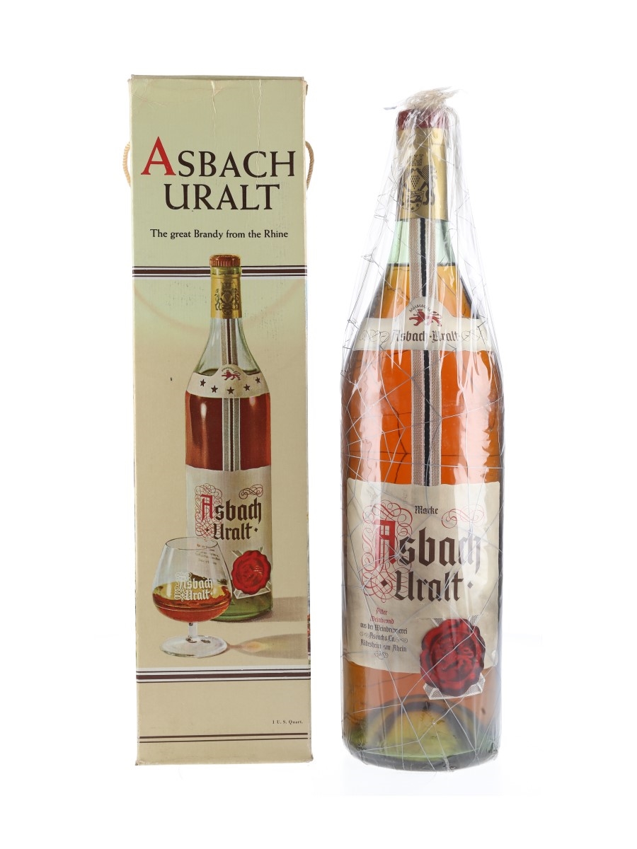 Asbach Uralt Brandy Bottled 1970s-1980s 94.6cl