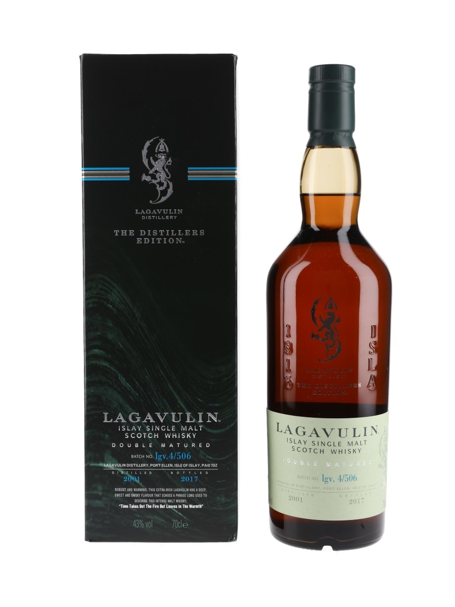 Lagavulin 2001 Distillers Edition Bottled 2017 70cl / 43%