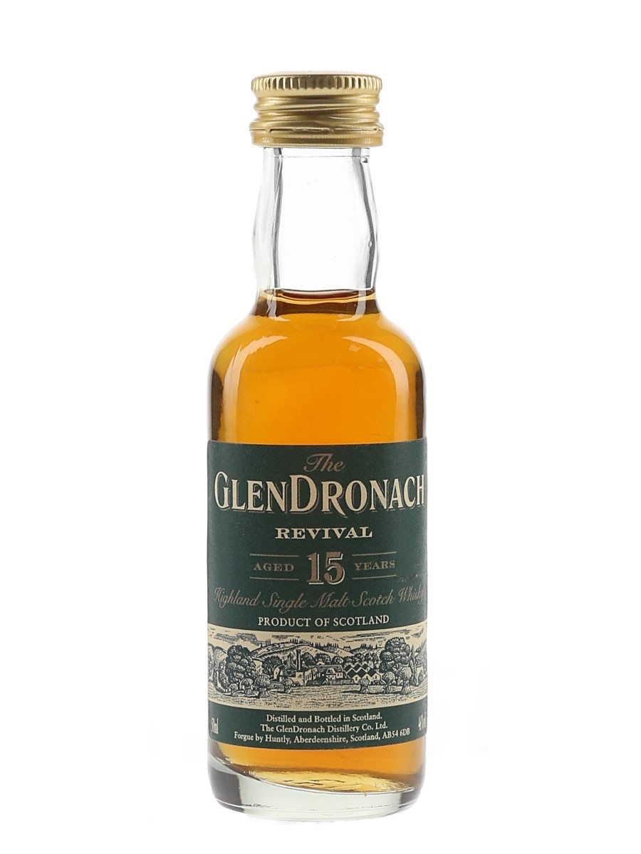 Glendronach 15 Year Old Revival  5cl / 46%