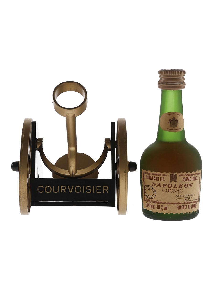 Courvoisier Napoleon Cannon Bottled 1970s-1980s 3cl / 40%